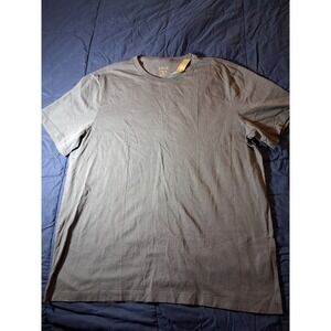 J. Crew Oarsman Shirt Mens XL Short Sleeve Gray NWT